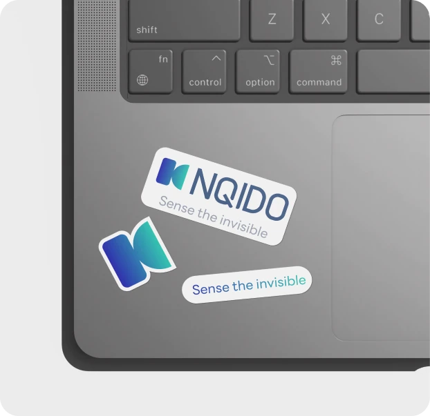 NQIDO 브랜드 스티커 디자인